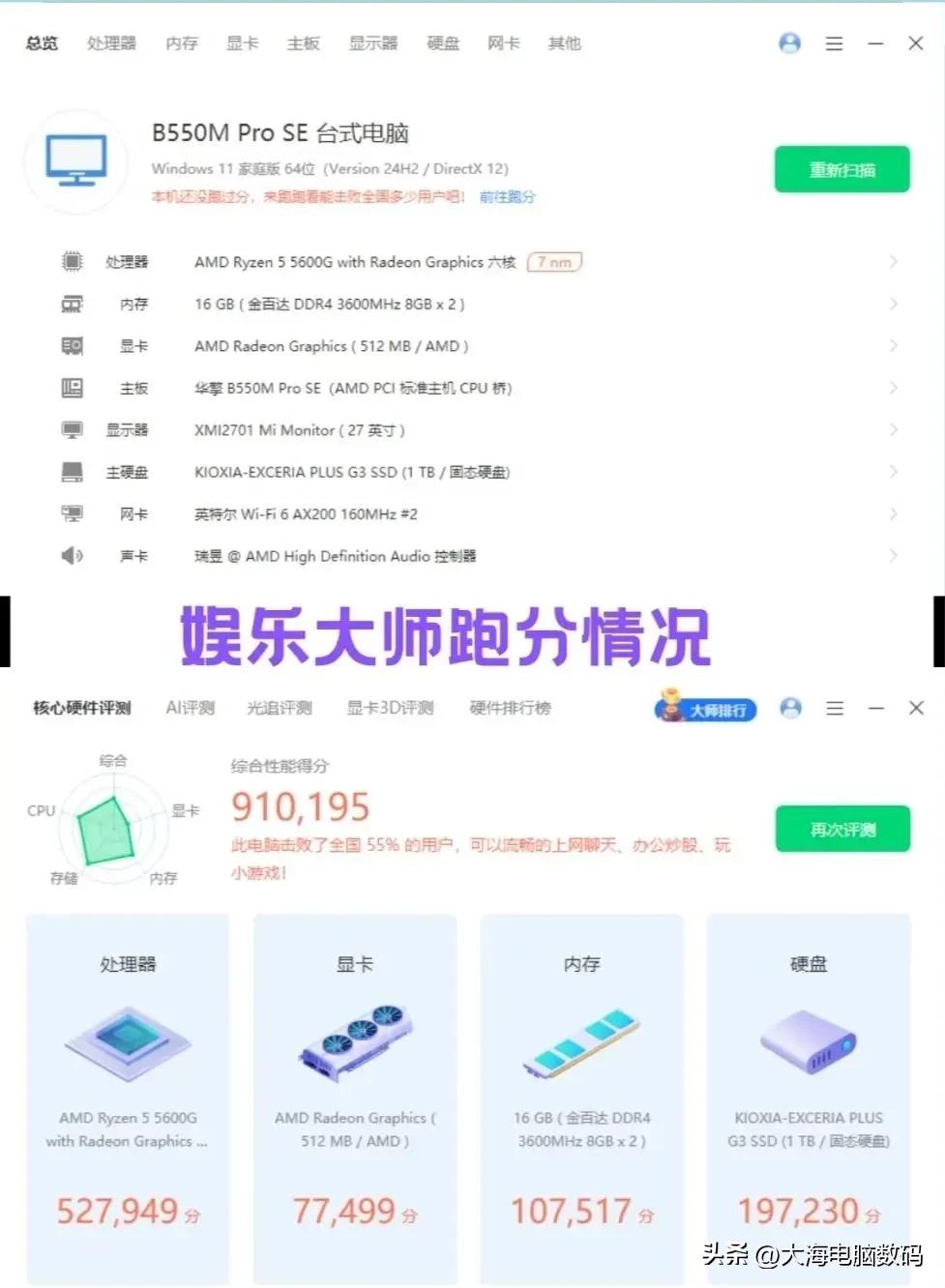 性价比主机推荐_5600GT_3000-3500元装机配置