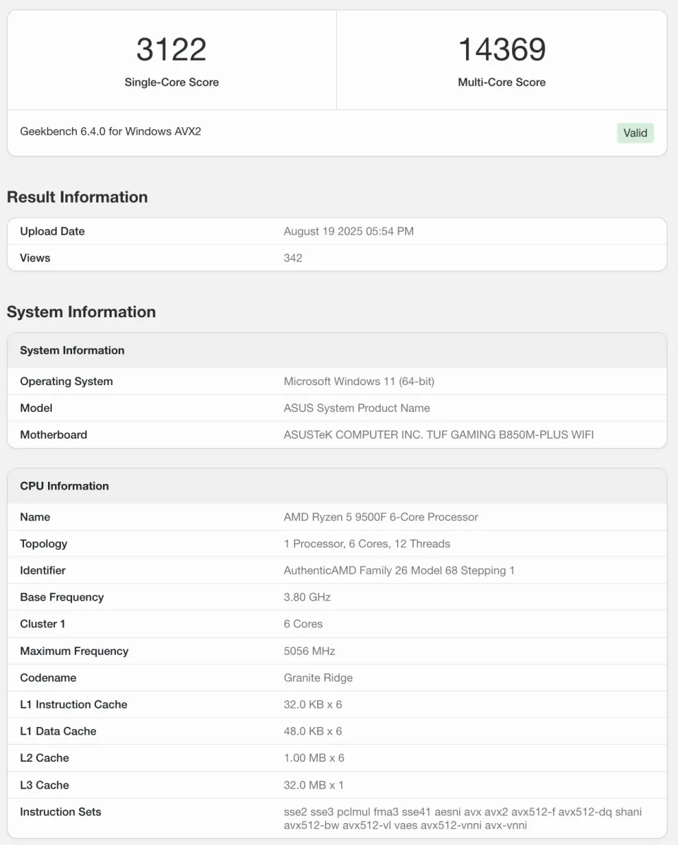 图片[2]-AMD Ryzen 5 9500F上市，引发与 Intel入门级CPU的性价比讨论-欢迎到访AMD-Club站点