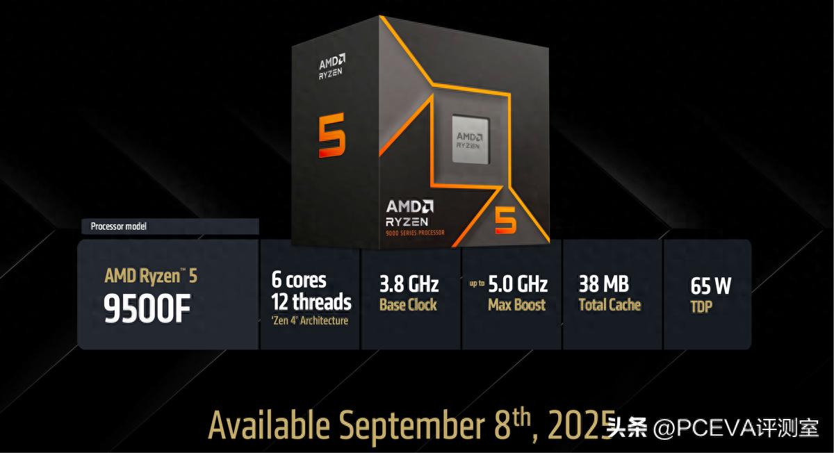 千元级Zen 5神U：锐龙5 9500F vs 酷睿i5 14600K-欢迎到访AMD-Club站点